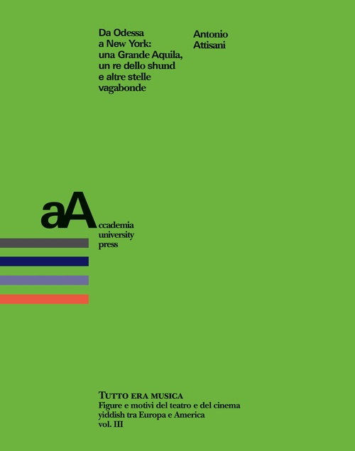 Couverture ebook de Da Odessa a New York, de Antonio Attisani