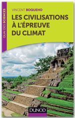 Couverture ebook de Les civilisations à l'épreuve du climat, de Vincent Boqueho