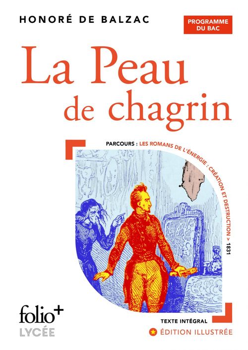 ebook cover of La Peau de chagrin - BAC 2026, by Honoré de Balzac