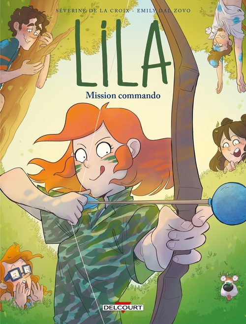ebook cover of Lila T10 - Mission commando, by Séverine de La Croix, Emily Dal Zovo