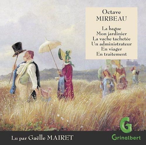 Couverture audiobook de La vache tachetée et autres nouvelles, de Octave Mirbeau