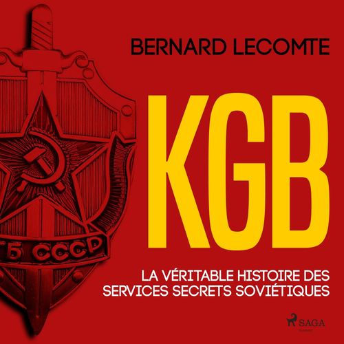 Couverture audiobook de KGB, de Bernard Lecomte