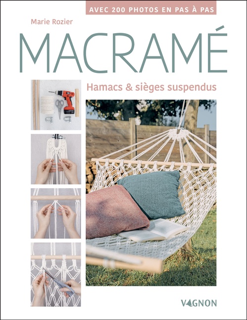 Couverture ebook de Macramé : Hamacs et sièges suspendus, de Oriane Badoual