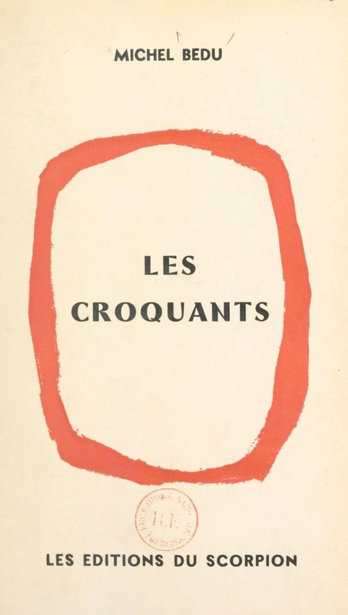 Couverture ebook de Les croquants, de Michel Bedu