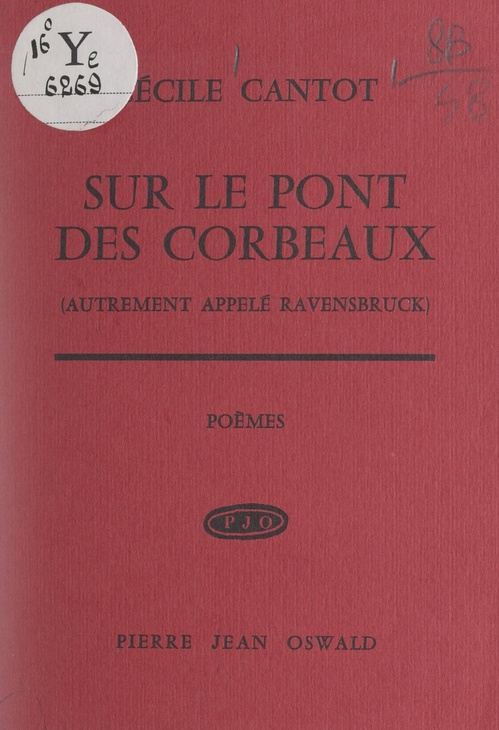 ebook cover of Sur le pont des corbeaux, by Cecile Cantot