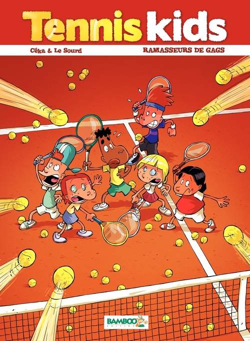 ebook cover of Tennis Kid, by Céka, Patrice Le sourd