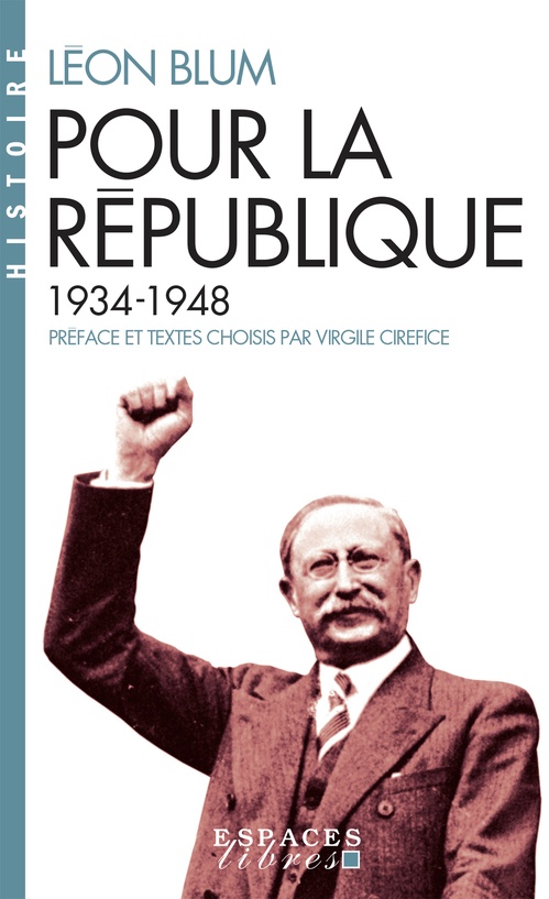 ebook cover of Pour la République, by Léon Blum