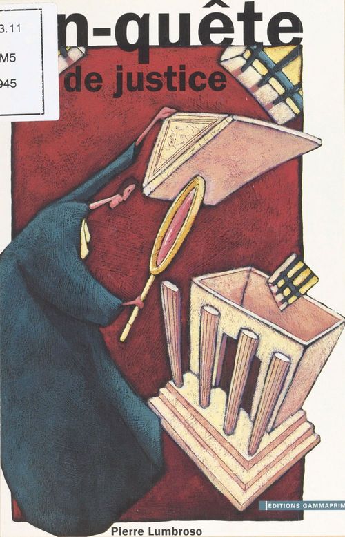 ebook cover of En-quête de justice, by Pierre Lumbroso