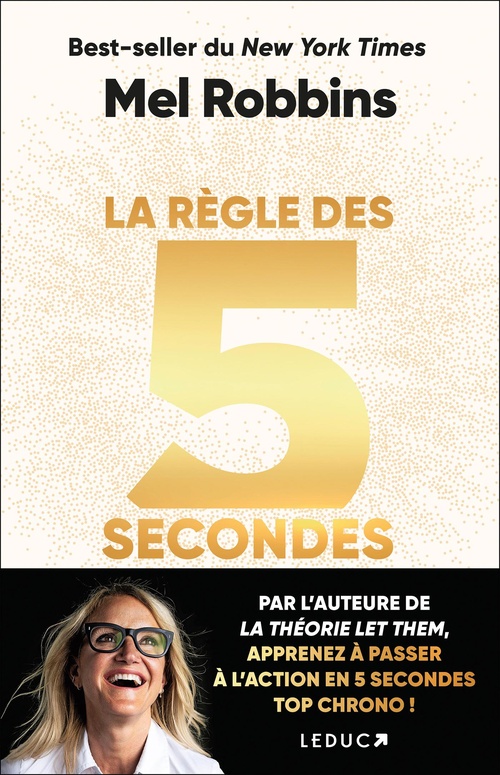 ebook cover of La règle des 5 secondes, by Mel Robbins
