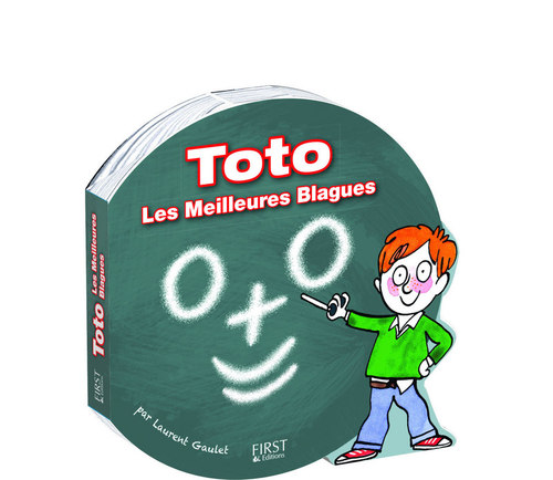 Couverture ebook de Les meilleures blagues de Toto, de Laurent Gaulet