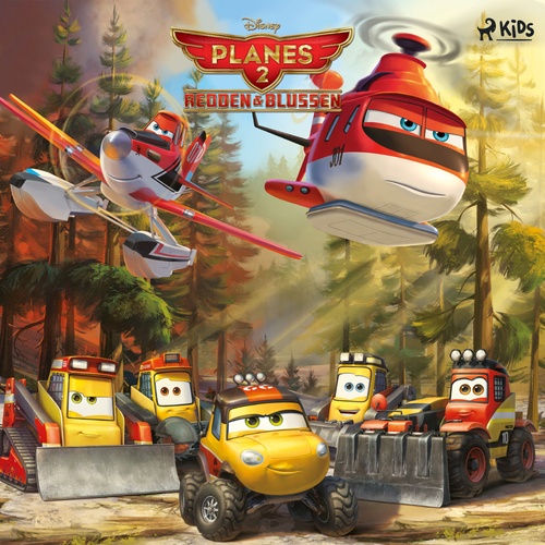 audiobook cover of Planes 2: Redden & Blussen, by Disney