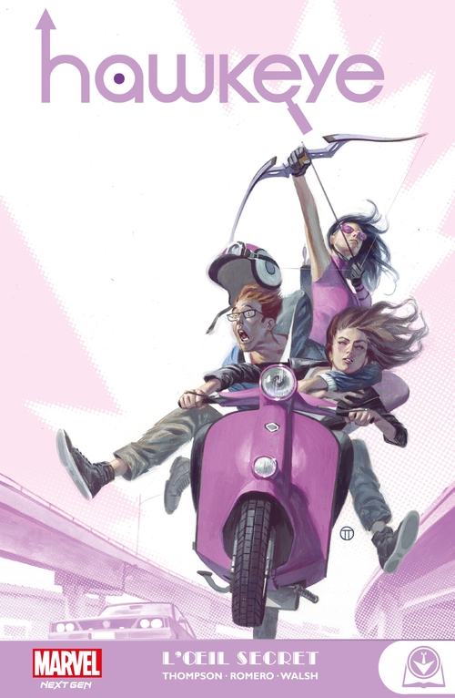 Couverture ebook de Hawkeye : L'oeil secret, de Kelly Thompson