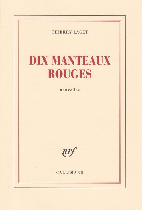 Couverture ebook de Dix manteaux rouges, de Thierry Laget