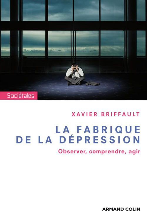 ebook cover of La fabrique de la dépression, by Xavier Briffault