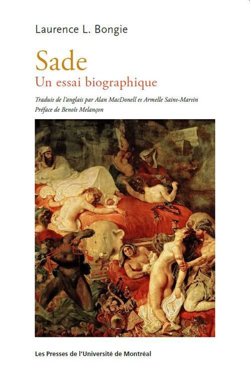 Couverture ebook de Sade, de Bongie Laurence L.