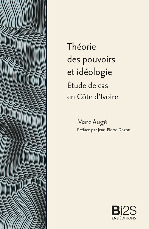 Couverture ebook de Théorie des pouvoirs et idéologie, de Marc Augé