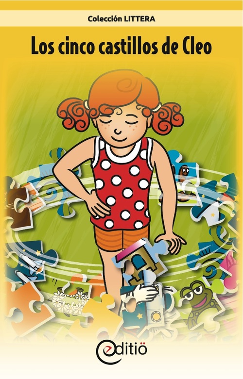 ebook cover of Los cinco castillos de Cleo, by Claire St-Onge