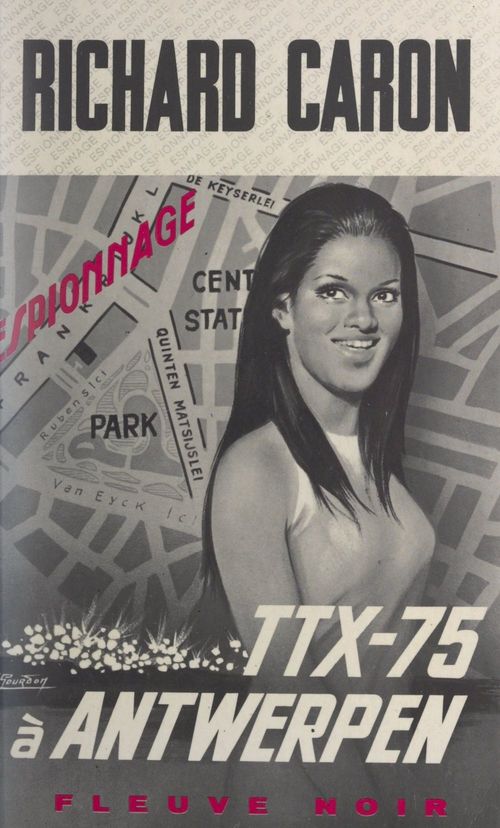 Couverture ebook de TTX-75 à Antwerpen, de Richard Caron