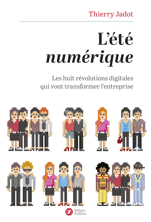 Couverture ebook de L'été numérique, de Thierry Jadot