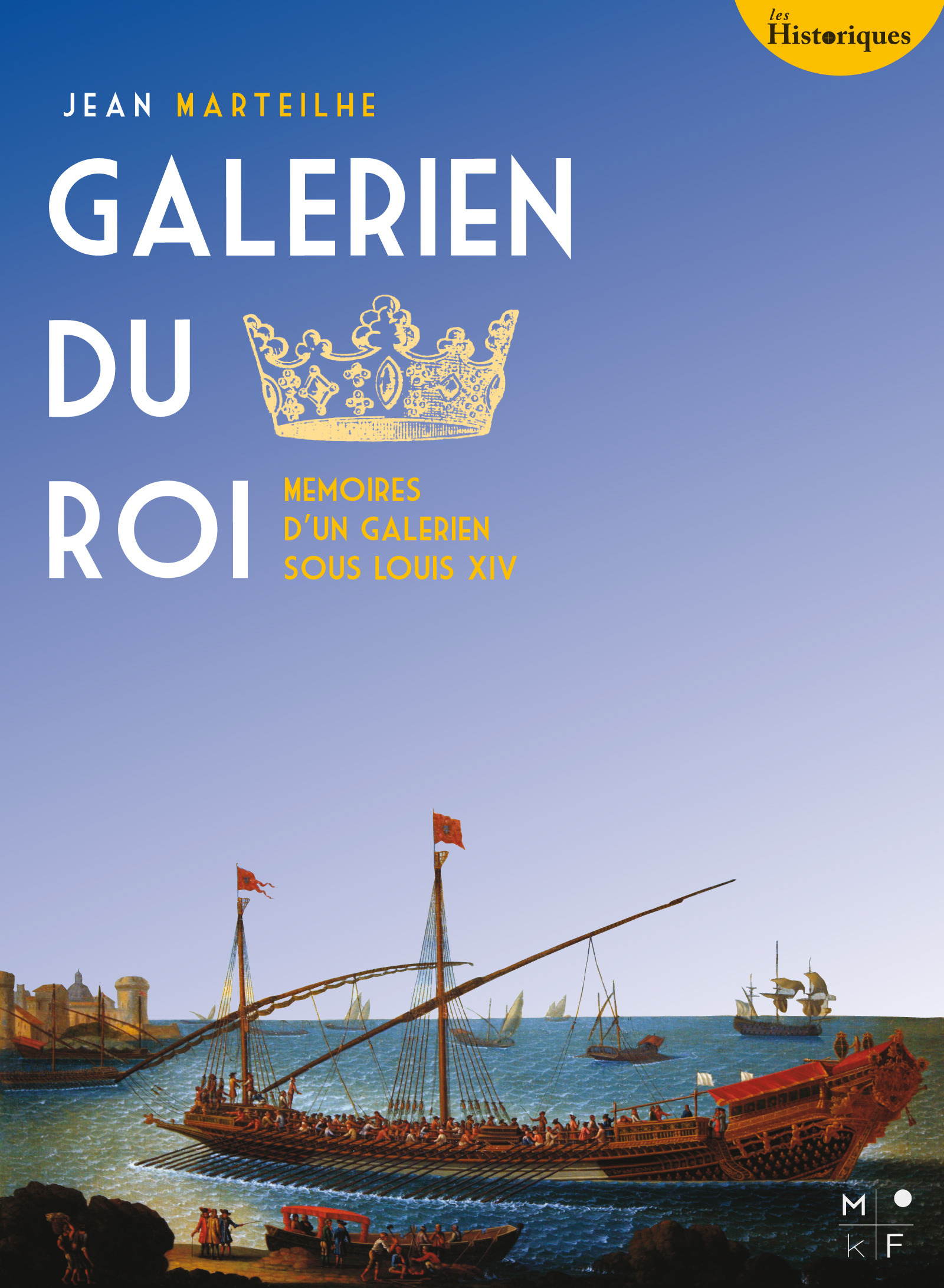 Couverture ebook de Galérien du Roi, de Jean Marteilhe