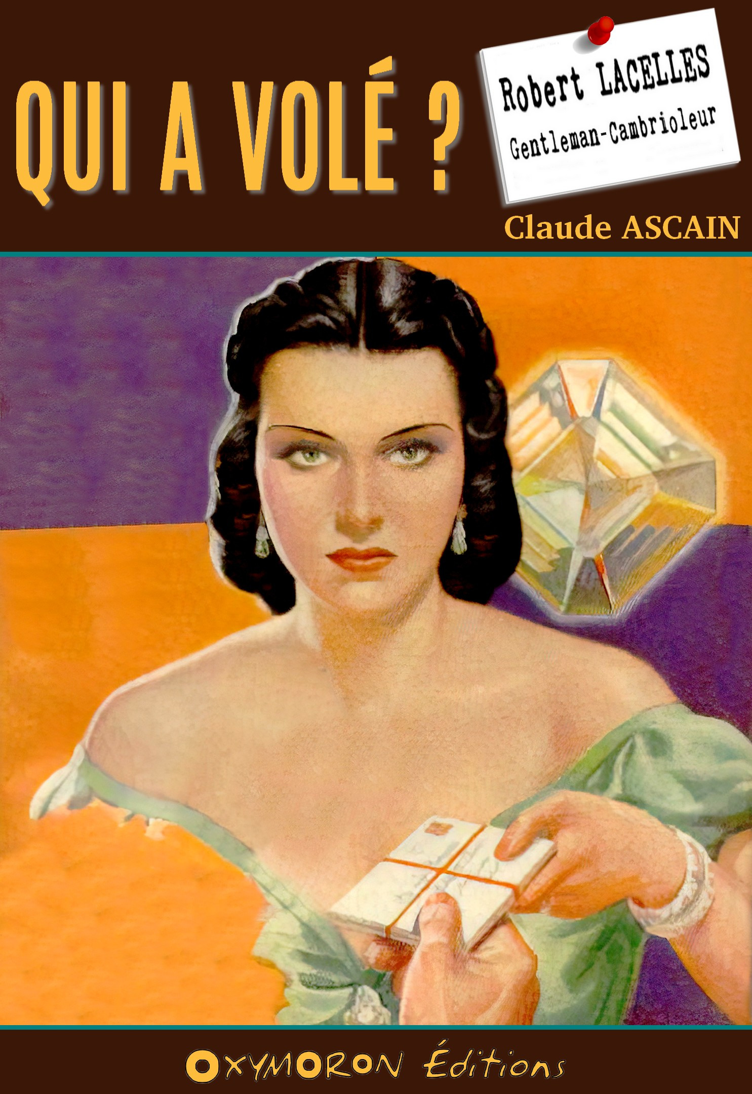 Couverture ebook de Qui a volé ?, de Claude Ascain