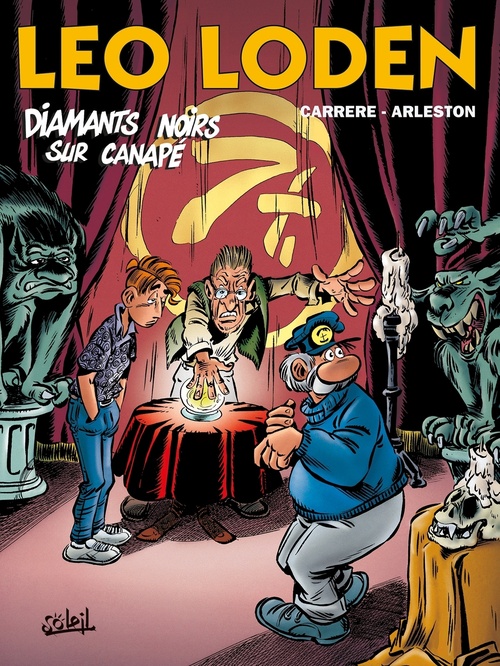 Couverture ebook de Léo Loden T11 - Diamants noirs sur canapé, de Christophe Arleston