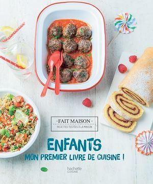 Couverture ebook de Enfants : mon premier livre de cuisine, de Thomas Feller