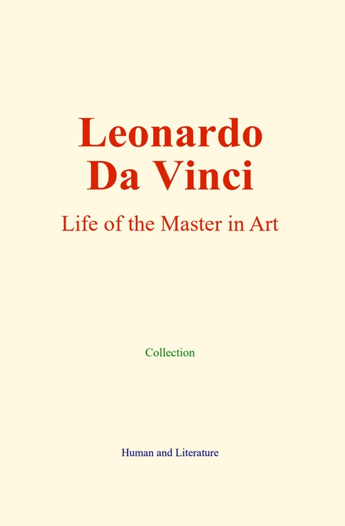 ebook cover of Leonardo Da Vinci, by Elbert Hubbard, Walter Pater, Collection