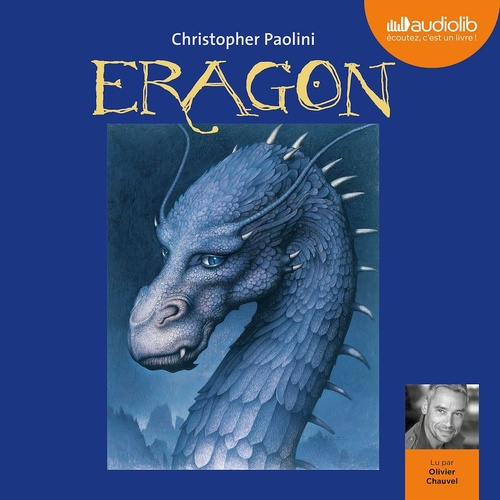 audiobook cover of Eragon 1, by Christopher Paolini