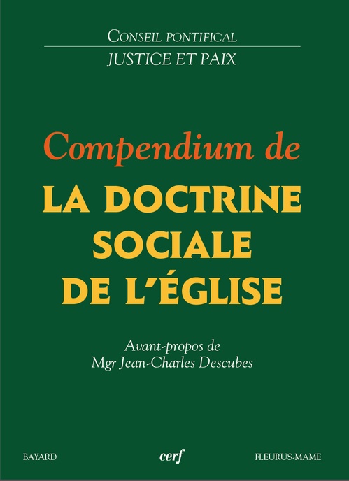 Couverture ebook de Compendium de la doctrine sociale de l'Église, de Conseil pontifical justice et paix