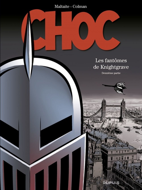 Couverture ebook de Choc - Tome 2 - Les fantômes de Knightgrave - Deuxième partie, de Stéphane Colman, Eric Maltaite