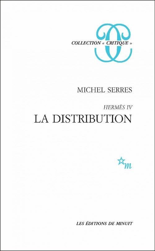 Couverture ebook de Hermès IV. La distribution, de Michel Serres