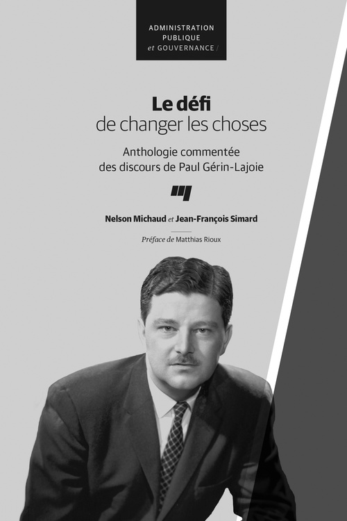 Couverture ebook de Le défi de changer les choses, de Nelson Michaud, Jean-françois Simard