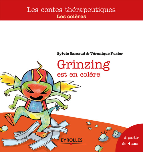 Couverture ebook de Grinzing est en colère, de Véronique Fusier, Sylvie Sarzaud