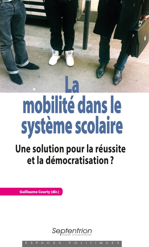 Couverture ebook de La mobilité dans le système scolaire, de Guillaume Courty