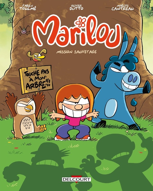 Couverture ebook de Marilou T03 - Mission sauvetage, de Olivier Dutto