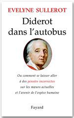 Couverture ebook de Diderot dans l'autobus, de Evelyne Sullerot