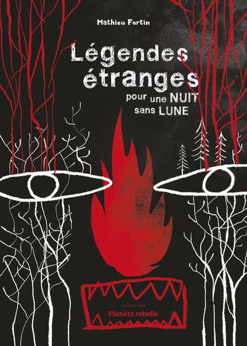 ebook cover of Légendes étranges pour une nuit sans lune, by Mathieu Fortin