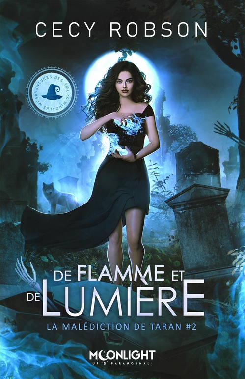 ebook cover of De flamme et de lumière, by Cecy Robson