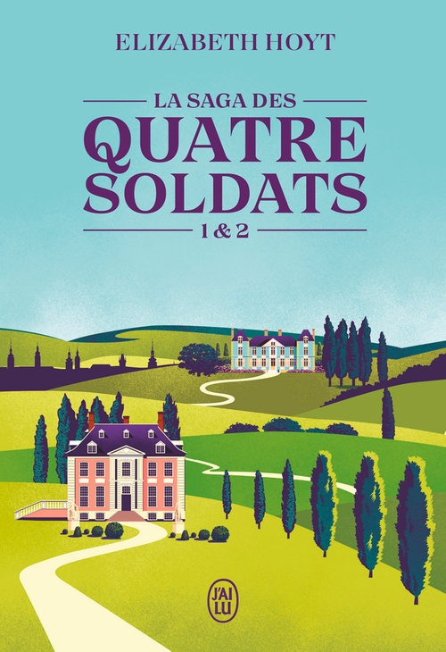Couverture ebook de La saga des quatre soldats (Tome 1 & 2), de Elizabeth Hoyt