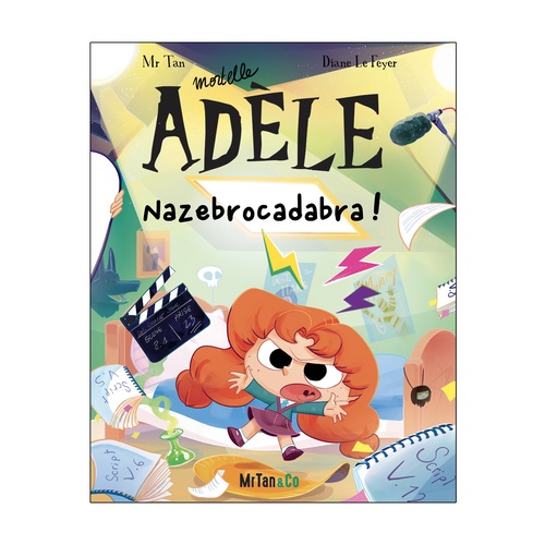 ebook cover of BD Mortelle Adèle - Tome 23 - Nazebrocadabra !, by Mr Tan, Diane Le Feyer
