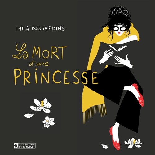 audiobook cover of La mort d'une princesse, by India Desjardins