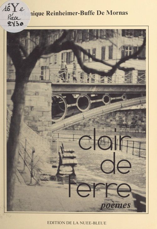 ebook cover of Clair de terre, by Monique Reinheimer-Buffe De Mornas