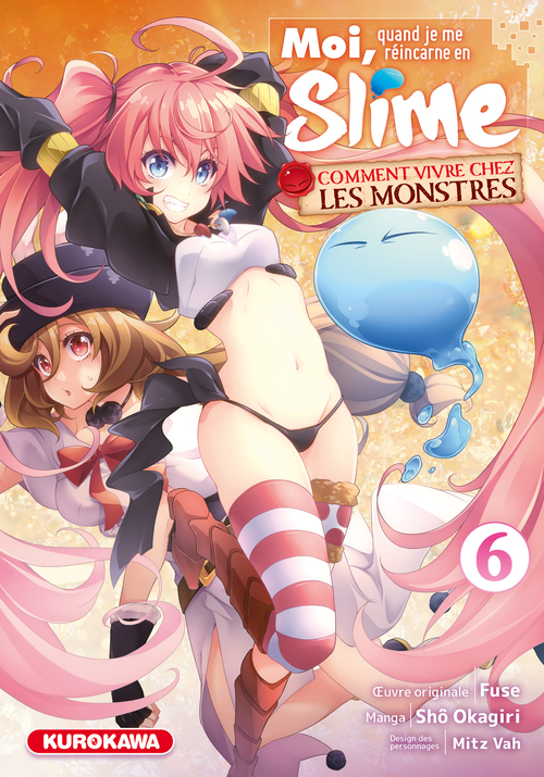 ebook cover of Moi, quand je me réincarne en slime - Comment vivre chez les monstres - Tome 6, by Fuse, Shou Okagiri