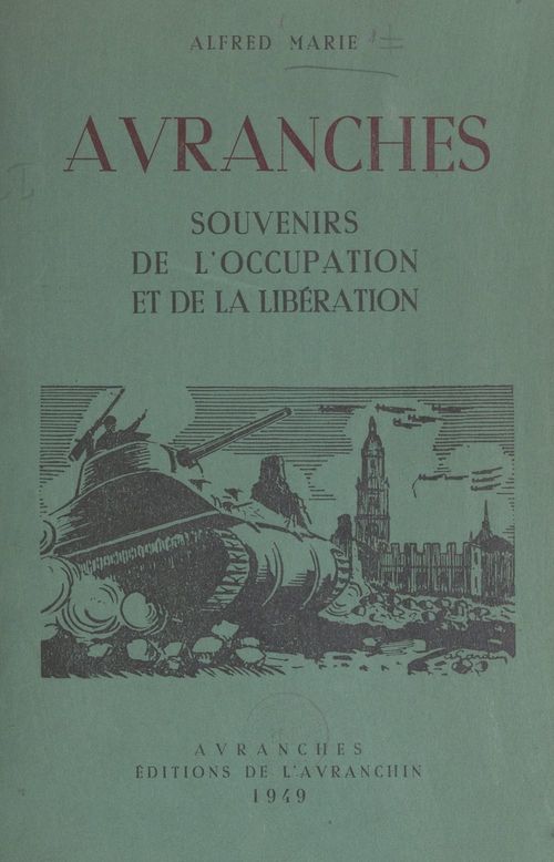 Couverture ebook de Avranches, de Alfred Marie