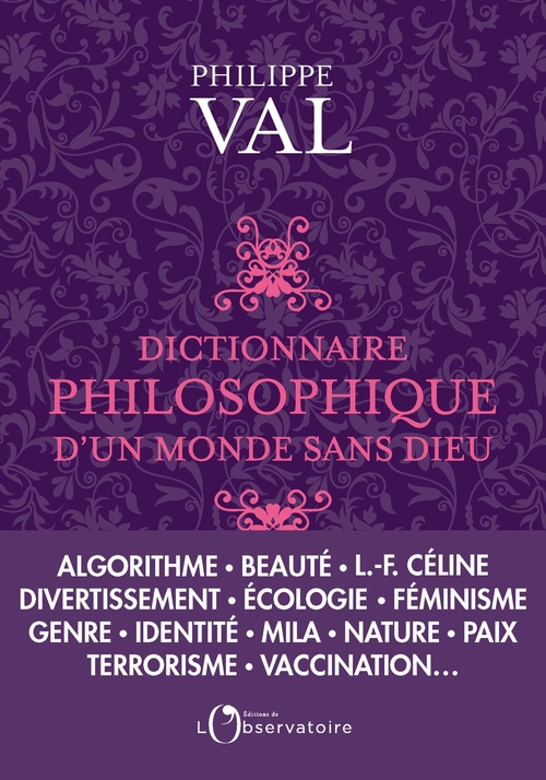 ebook cover of Dictionnaire philosophique d'un monde sans dieu, by Philippe Val
