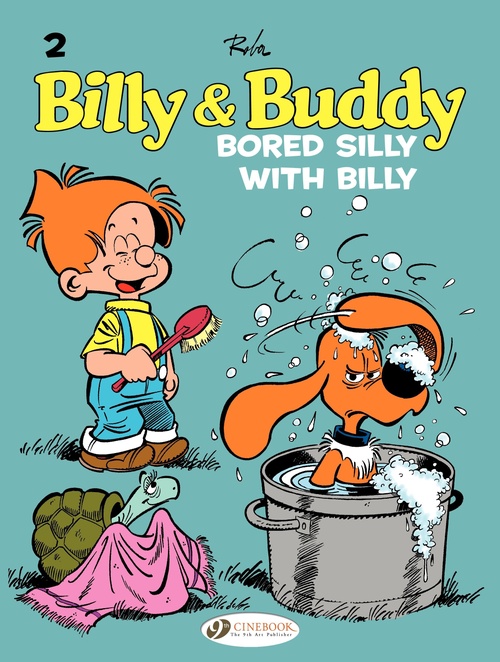 Couverture ebook de Billy & Buddy - Volume 2 - Bored Silly With Billy, de Jean Roba