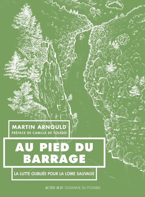 Couverture ebook de Au pied du barrage, de Martin Arnould
