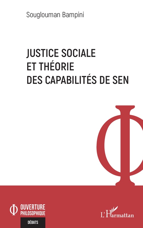 ebook cover of Justice sociale et théorie des capabilités de Sen, by Souglouman Bampini