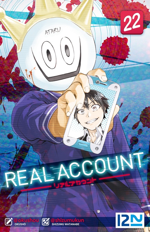 Couverture ebook de Real Account - Tome 22, de Okushou, Shizumu Watanabe
